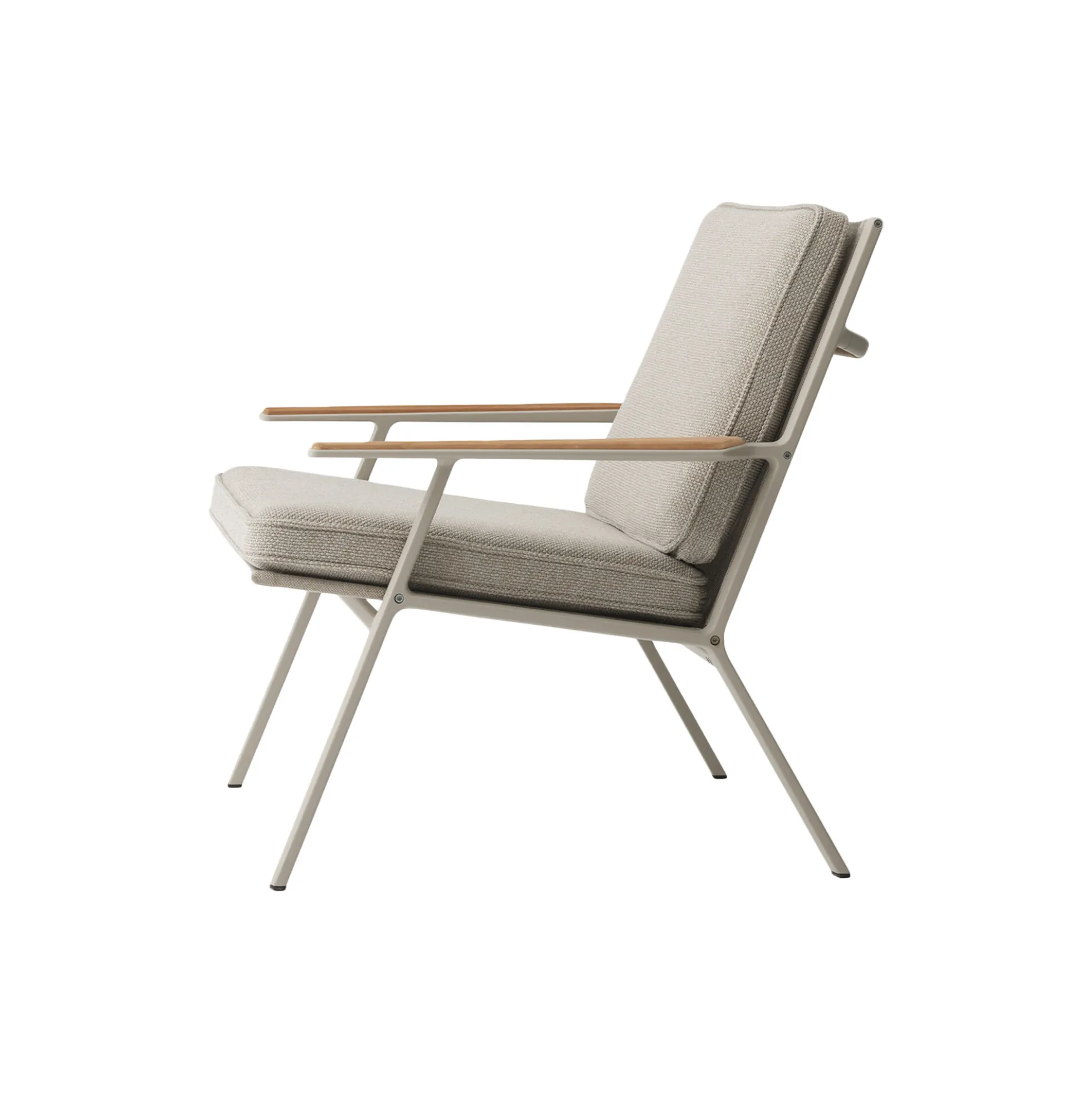 VIPP713 Open-Air Lounge Chair, light grey