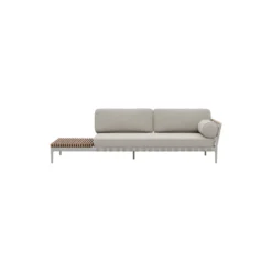 VIPP720 Open-Air Sofa Open End, left, sand