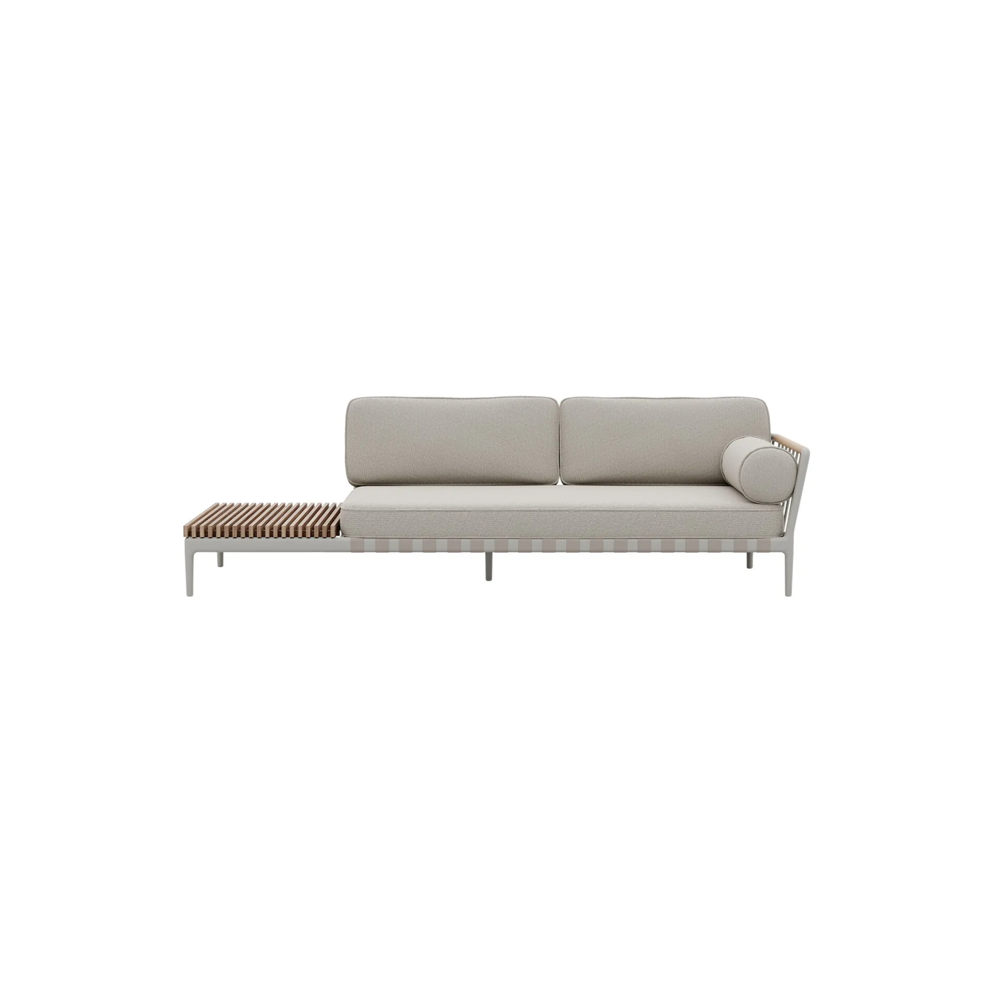 VIPP720 Open-Air Sofa Open End, left, sand