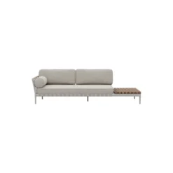 VIPP720 Open-Air Sofa Open End, right, sand