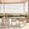 VIPP719 Open-Air Table, teak/light grey