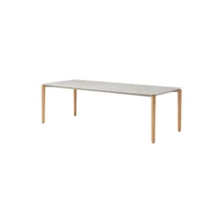 VIPP719 Open-Air Table, teak/light grey