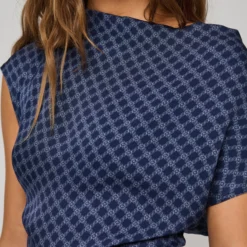 VirginiaDEA NS Dress Midi, kudibal midnight