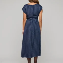 VirginiaDEA NS Dress Midi, kudibal midnight