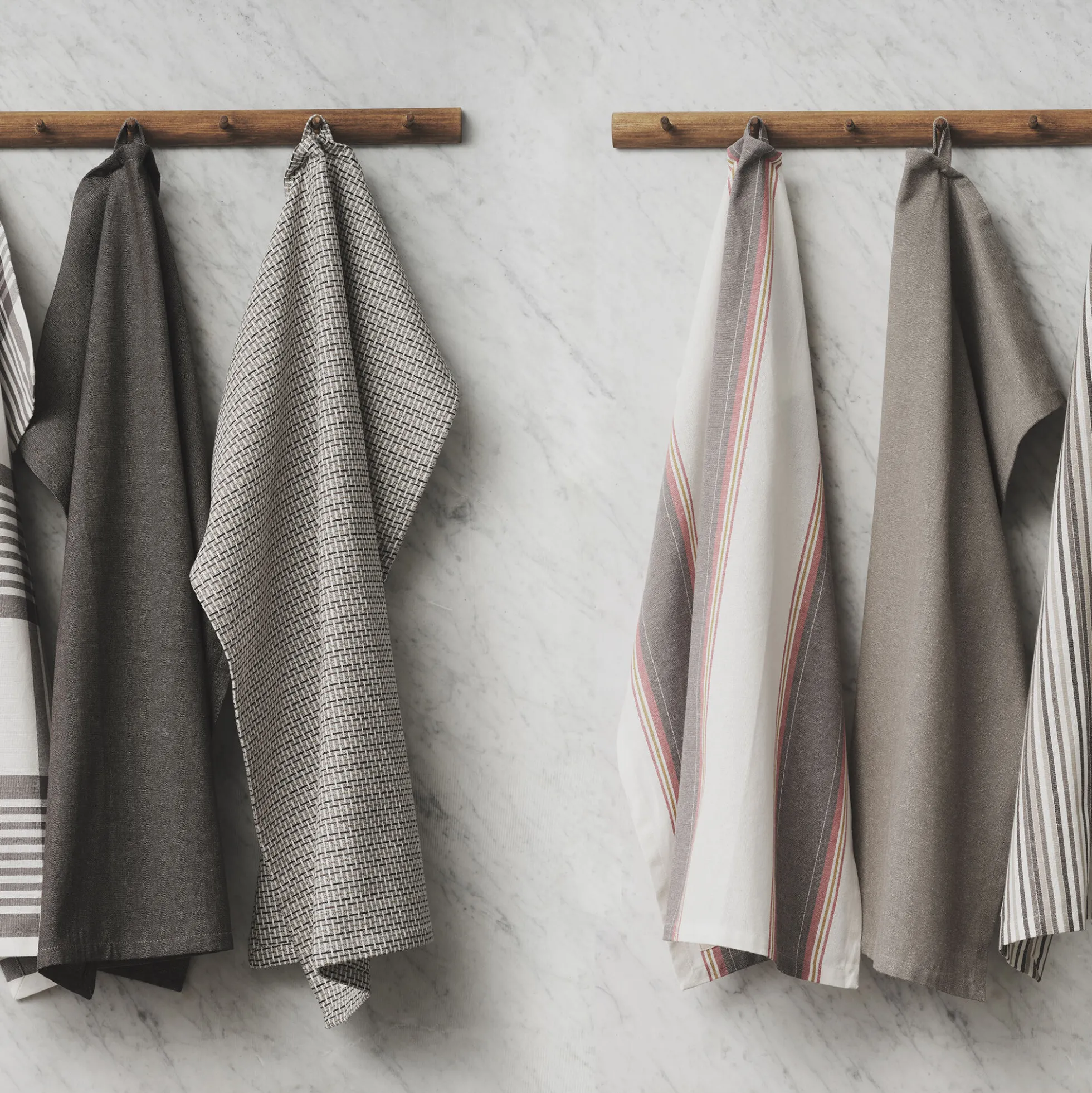 Viskestykke, small stripes