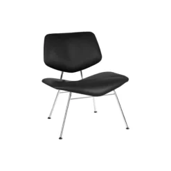 VL135 Cosy fuldpolstret loungestol, Ultra 41599/krom