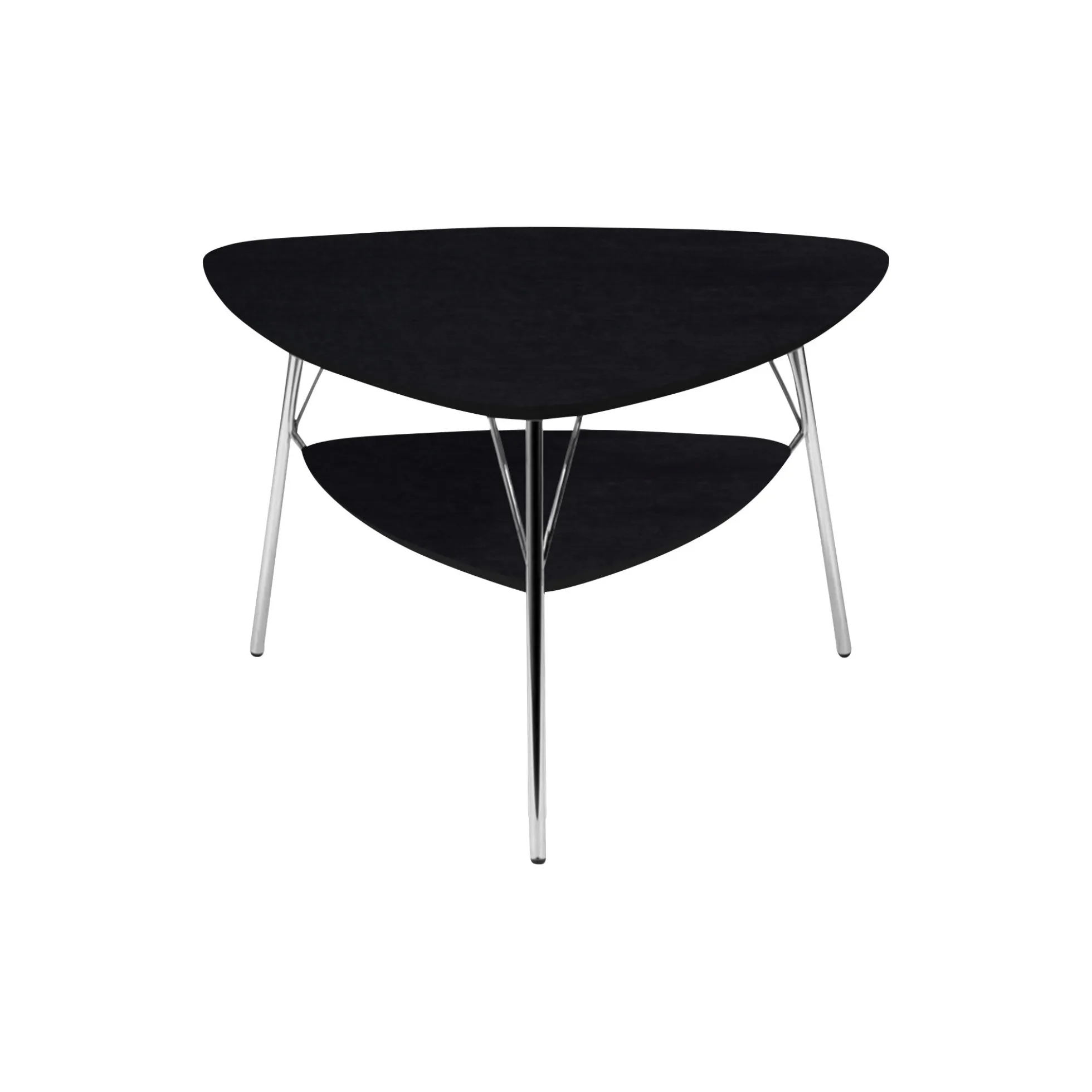 VL1312 sofabord, sort/krom