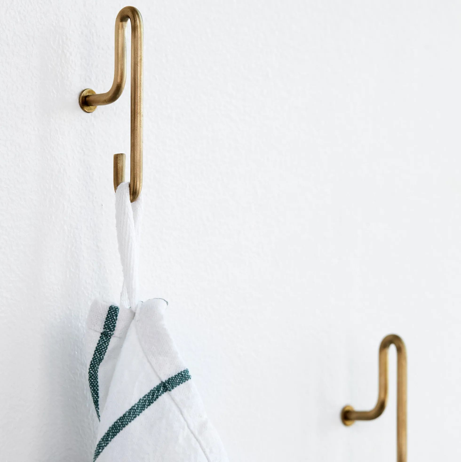 Wall Hook, matt gold