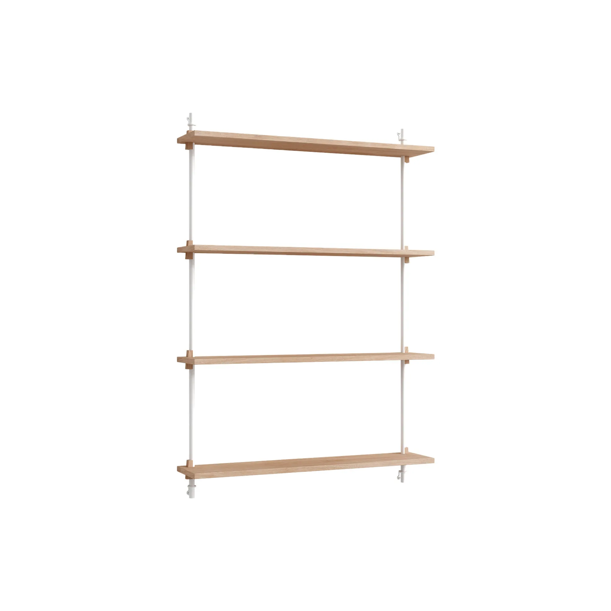 Wall Shelving Medium, oak/white
