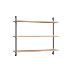 Wall Shelving Small, oak/black