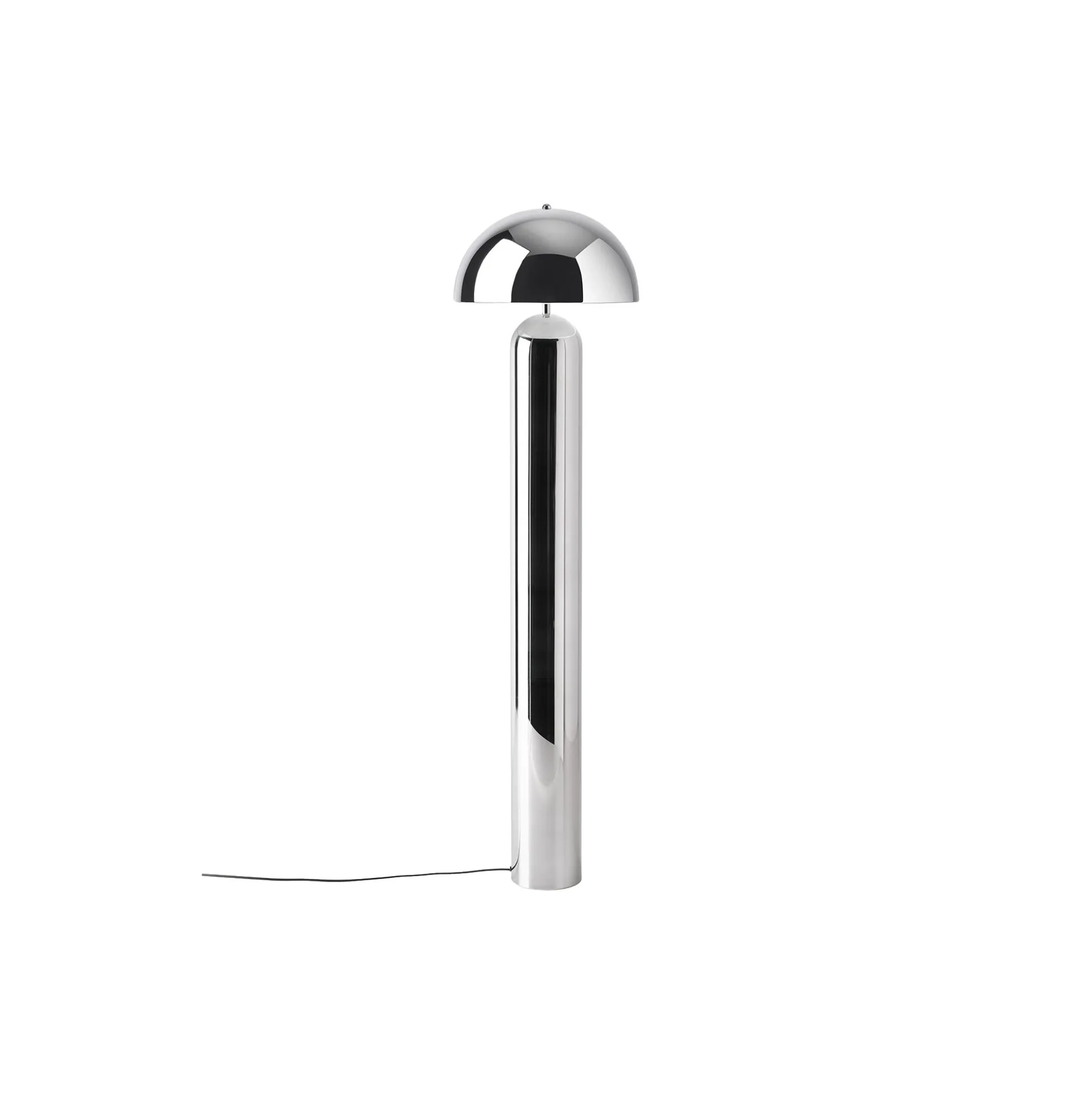 Walter Retro Floor Lamp, chrome