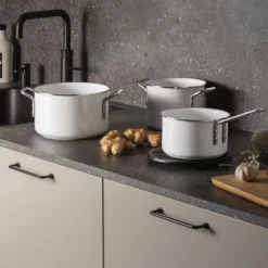 White Line grydesæt keramisk Slip-Let® belægning 3 stk.
