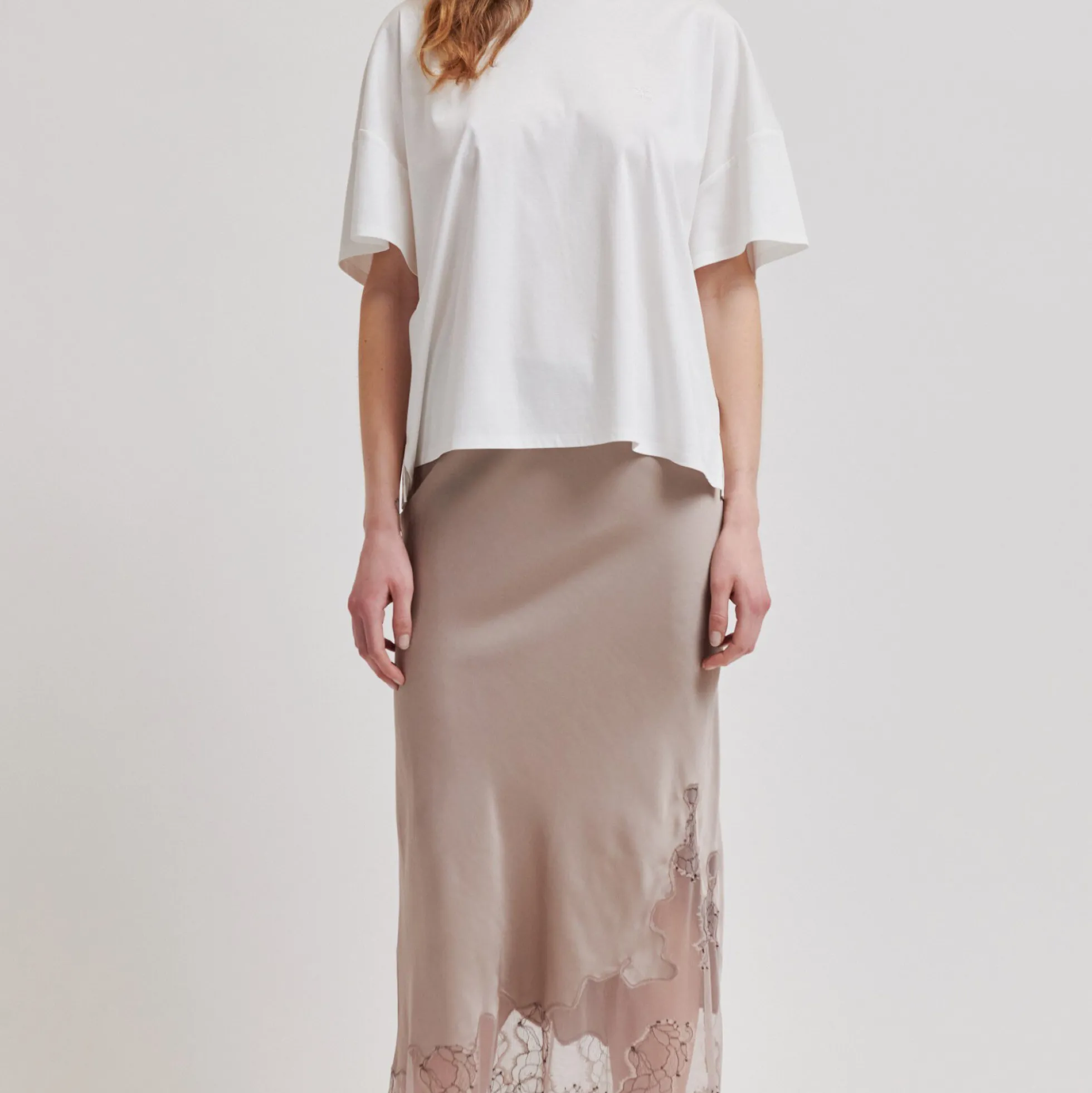 Wila Skirt, plaza taupe