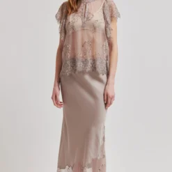 Wila Skirt, plaza taupe