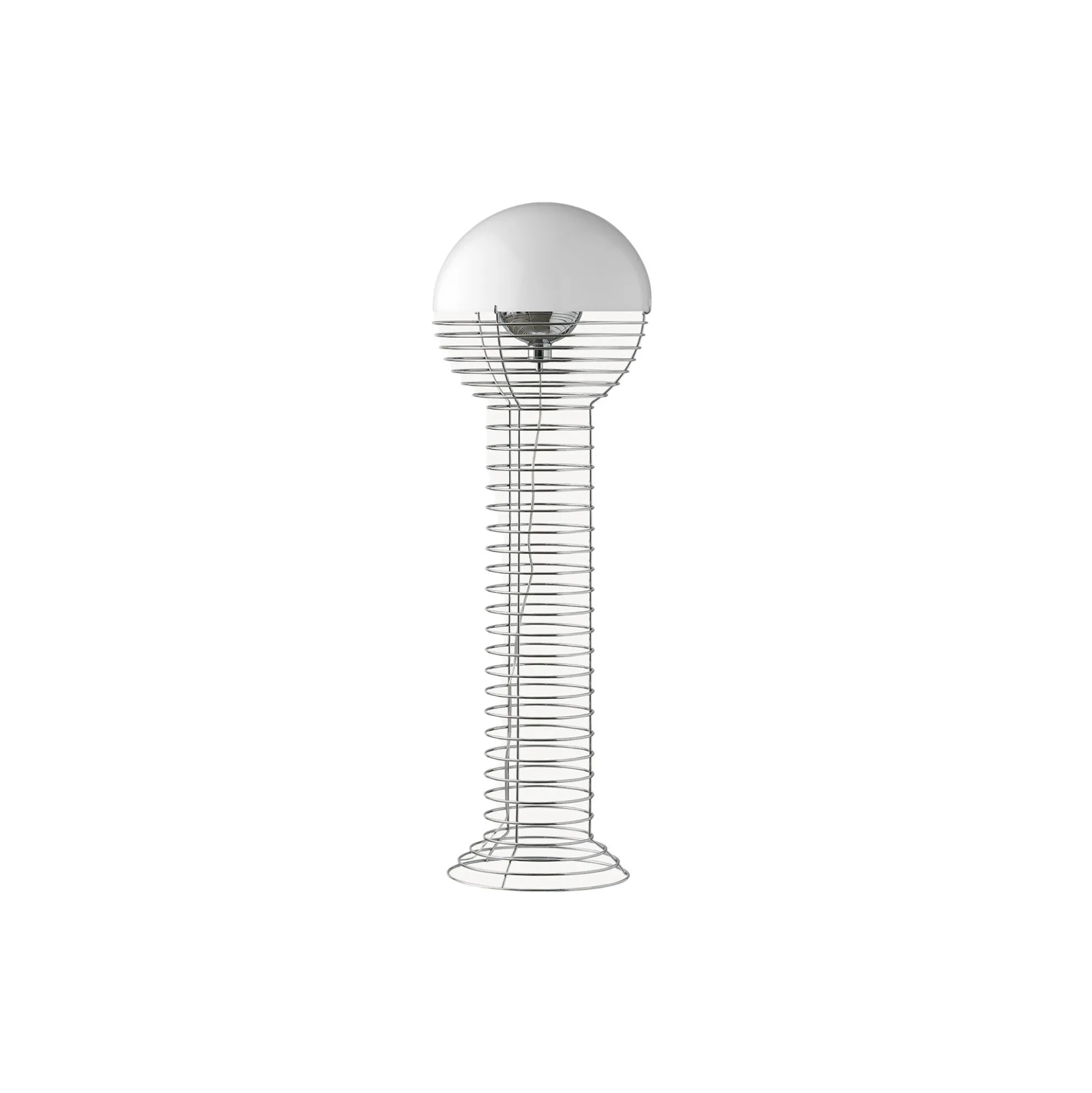 Wire gulvlampe, white