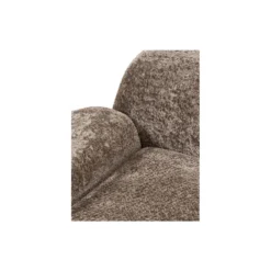Wolke Lounge Chair, teddy bouclé taupe