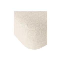 Wolke Ottoman, bouclé light beige