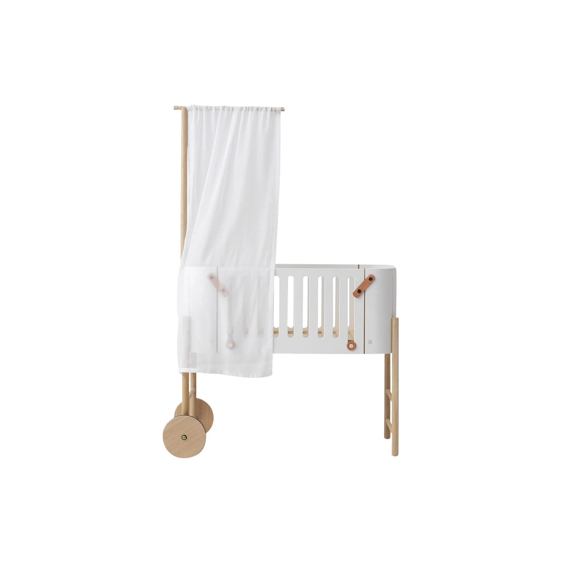 Wood co-sleeper sengehimmel, hvid