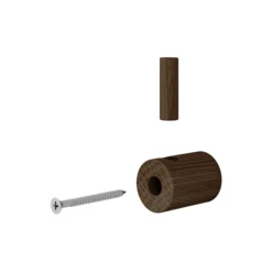 Wooden Wall Hook, smoked oak