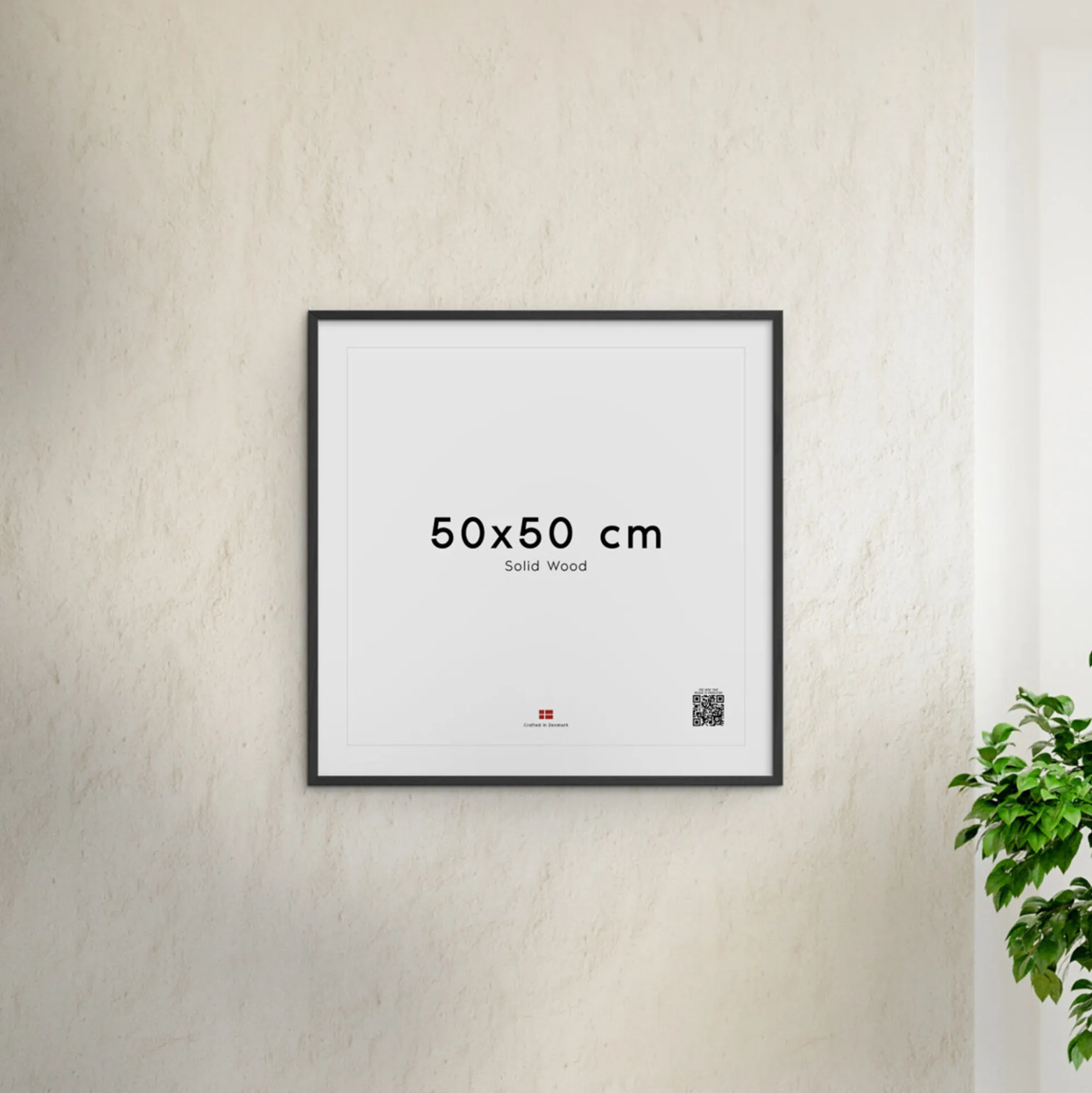 Wood Frame, black