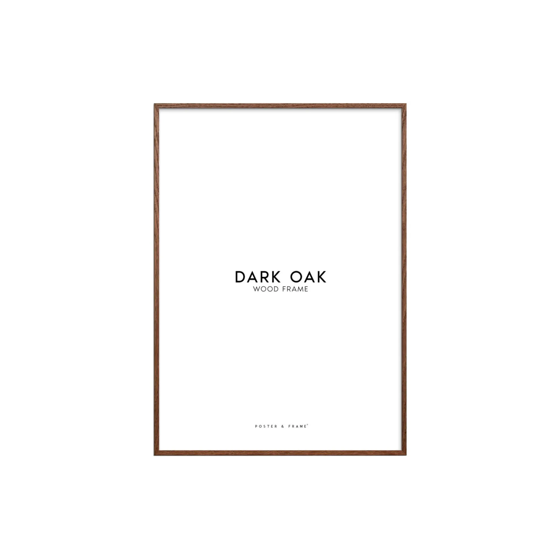 Wood Frame, dark oak
