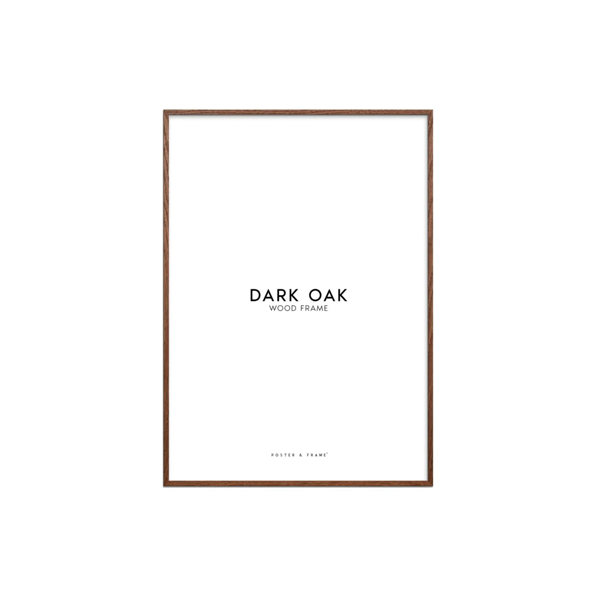 Wood Frame, dark oak