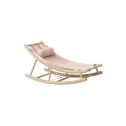 Wood junior vippestol, eg/rosa
