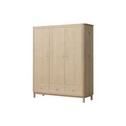 Wood klædeskab 3 døre, eg