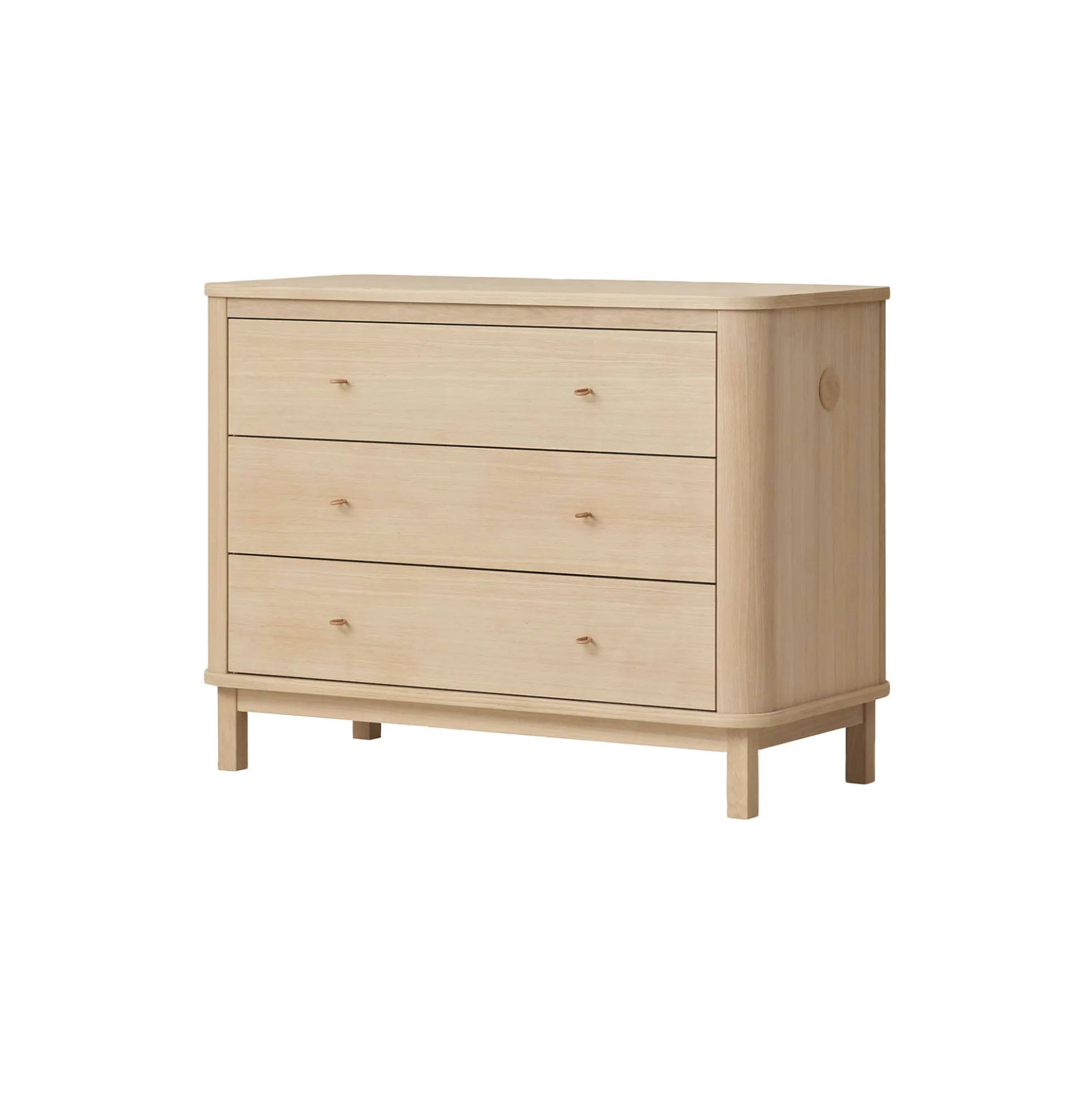 Wood kommode 3 skuffer, eg