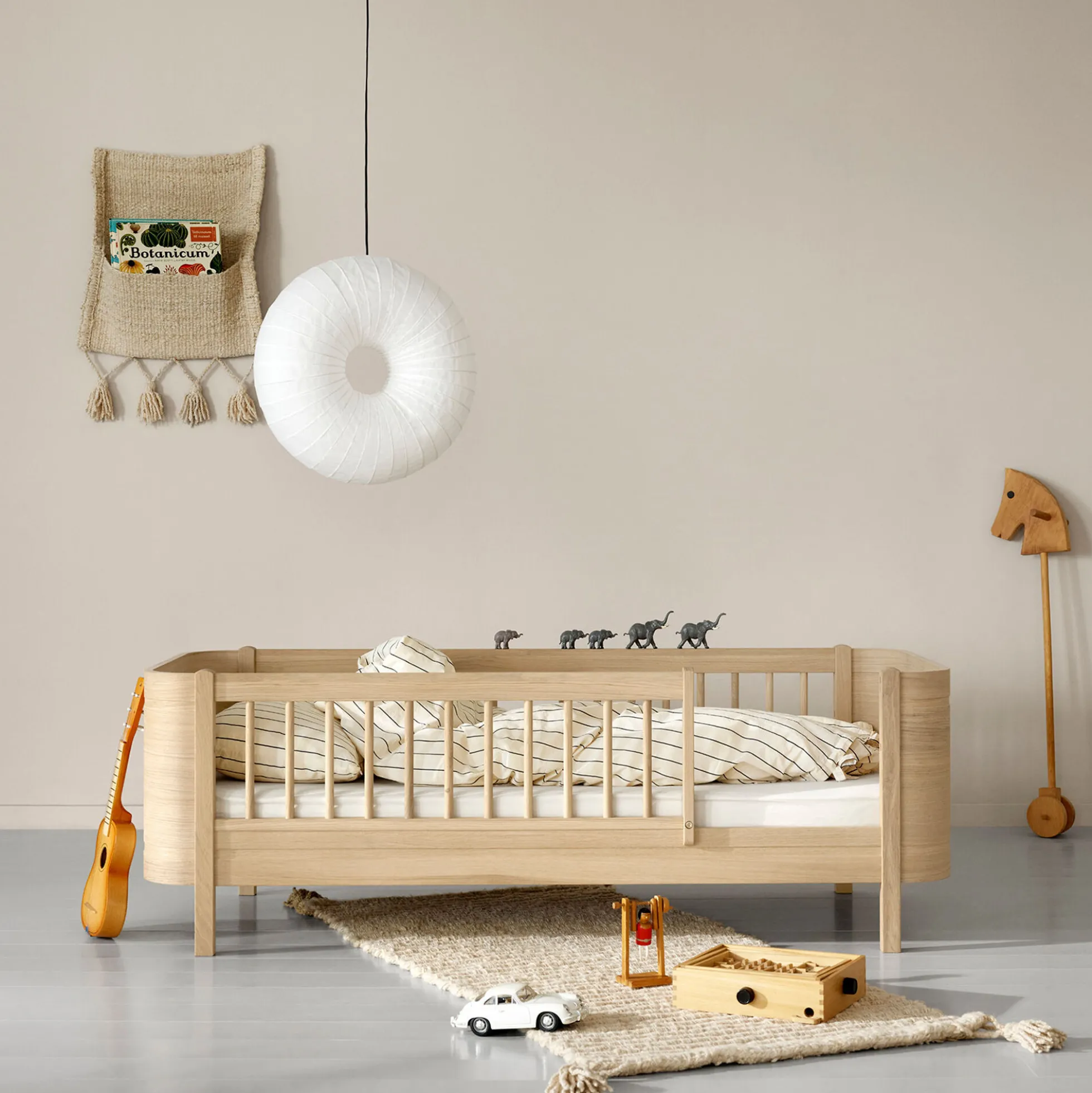 Wood Mini+ juniorseng 68x162 cm, eg