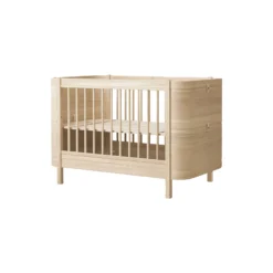 Wood Mini+ tremmeseng ekskl. junior kit 68x122 cm, eg