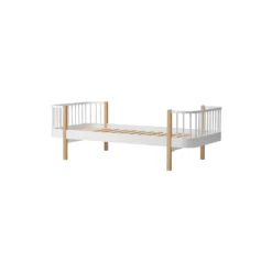Wood Original seng 90x200 cm, hvid/eg