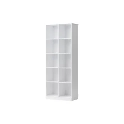 Wood reol 2x5 lodret med sokkel