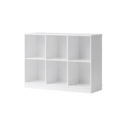 Wood reol 3x2 vandret med sokkel