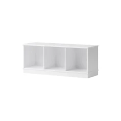 Wood reol 3x1 vandret med sokkel