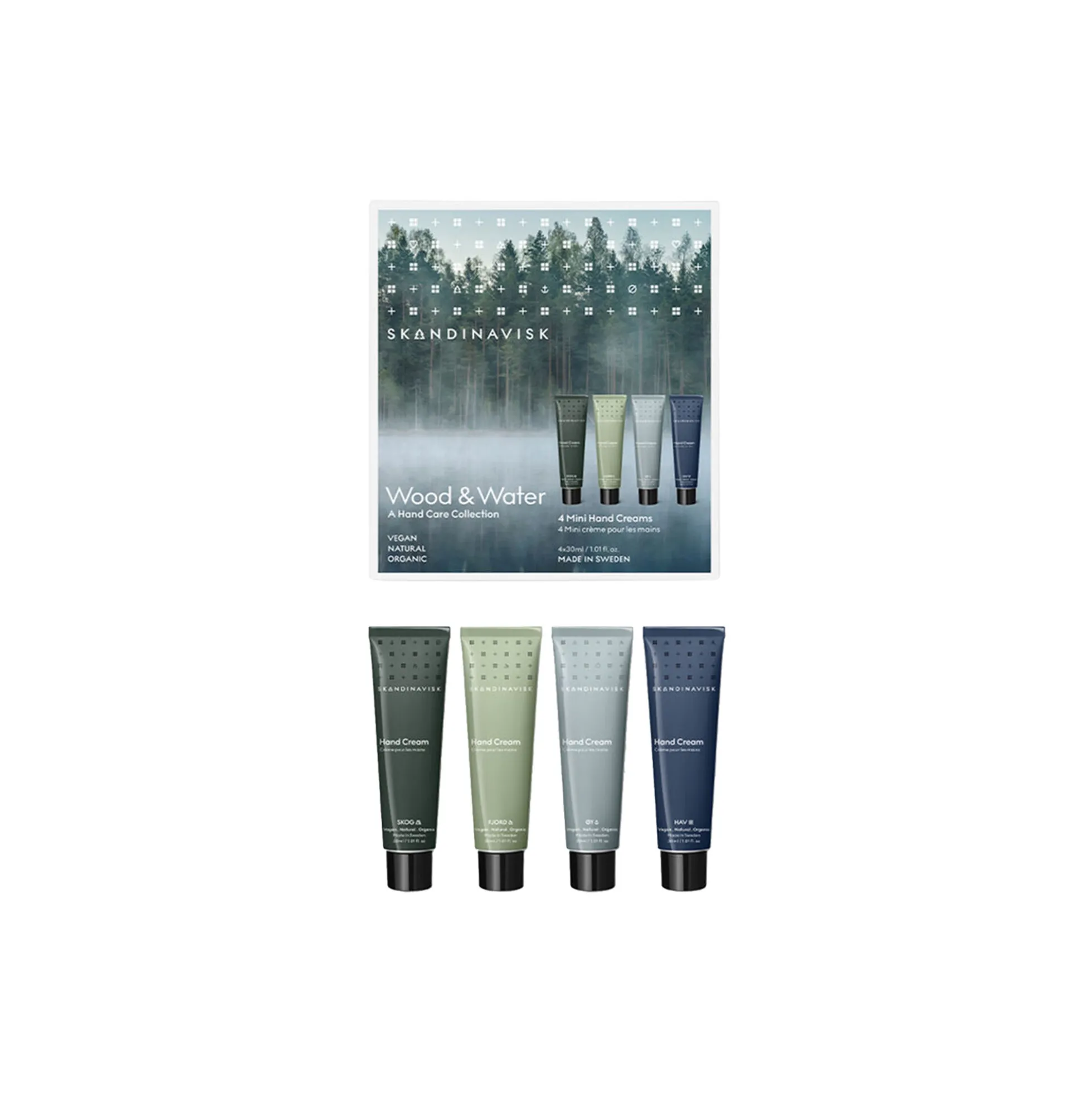 WOOD & WATER Mini Handcream Giftset