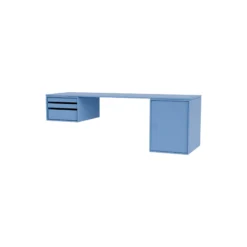 WORKSHOP skrivebord, 154 azure