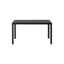 Workshop Table, black linoleum/black