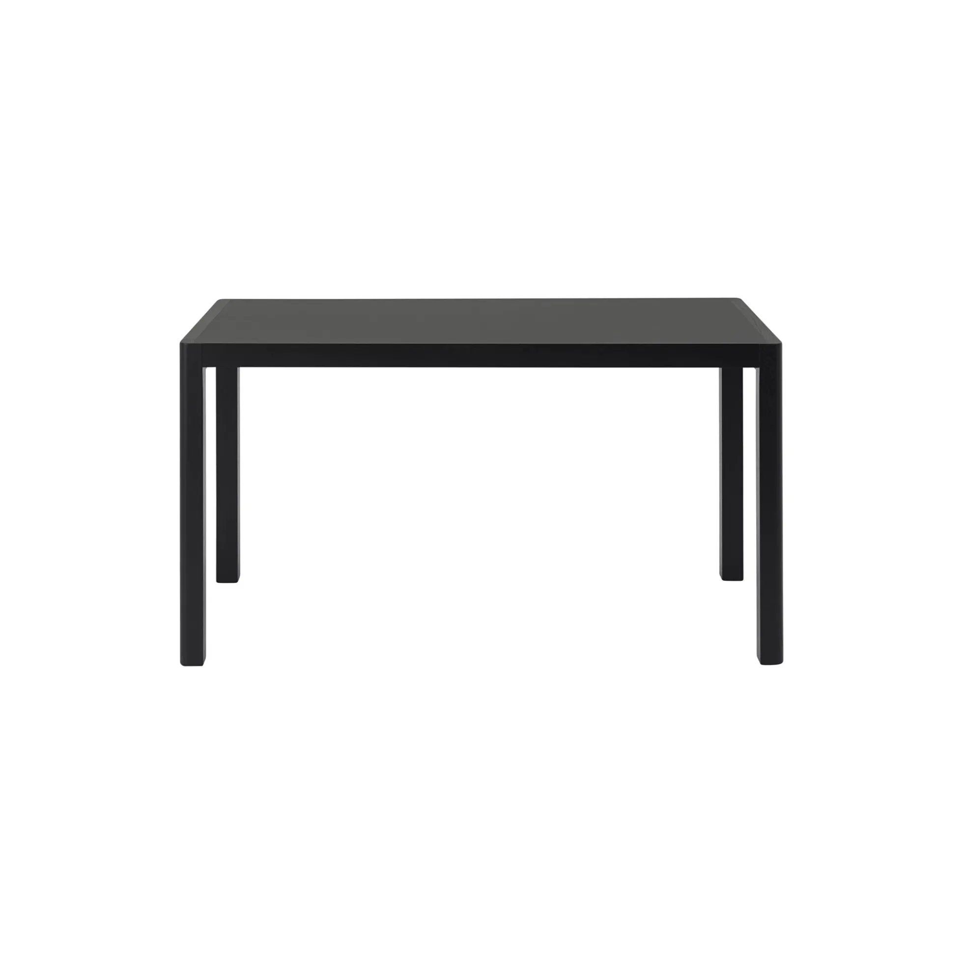 Workshop Table, black linoleum/black
