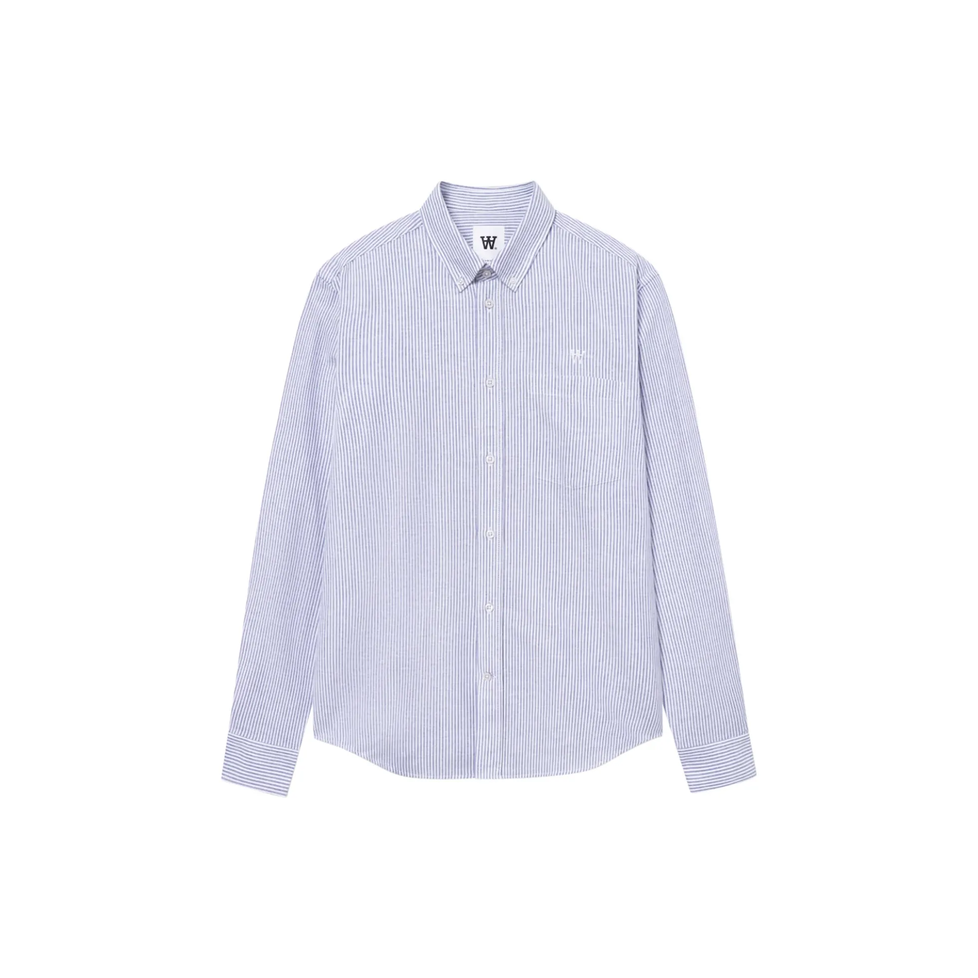 WWAdam Shirt, blue/white stripe