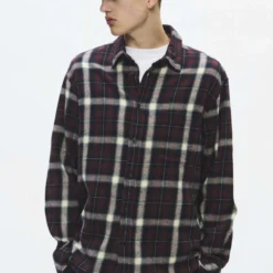 WWCooper shirt, decadent chocolate check