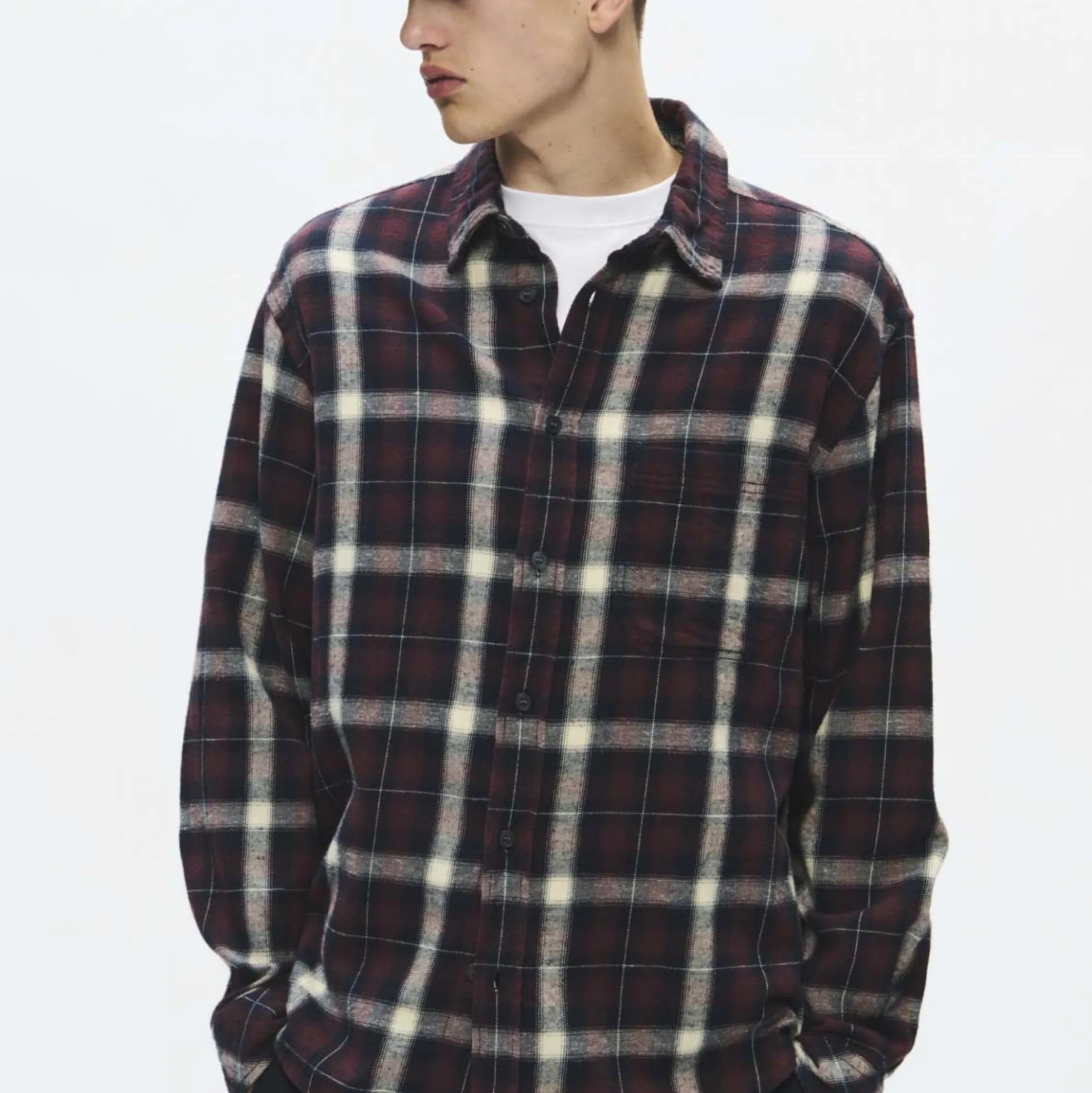 WWCooper shirt, decadent chocolate check