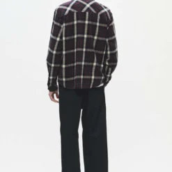 WWCooper shirt, decadent chocolate check