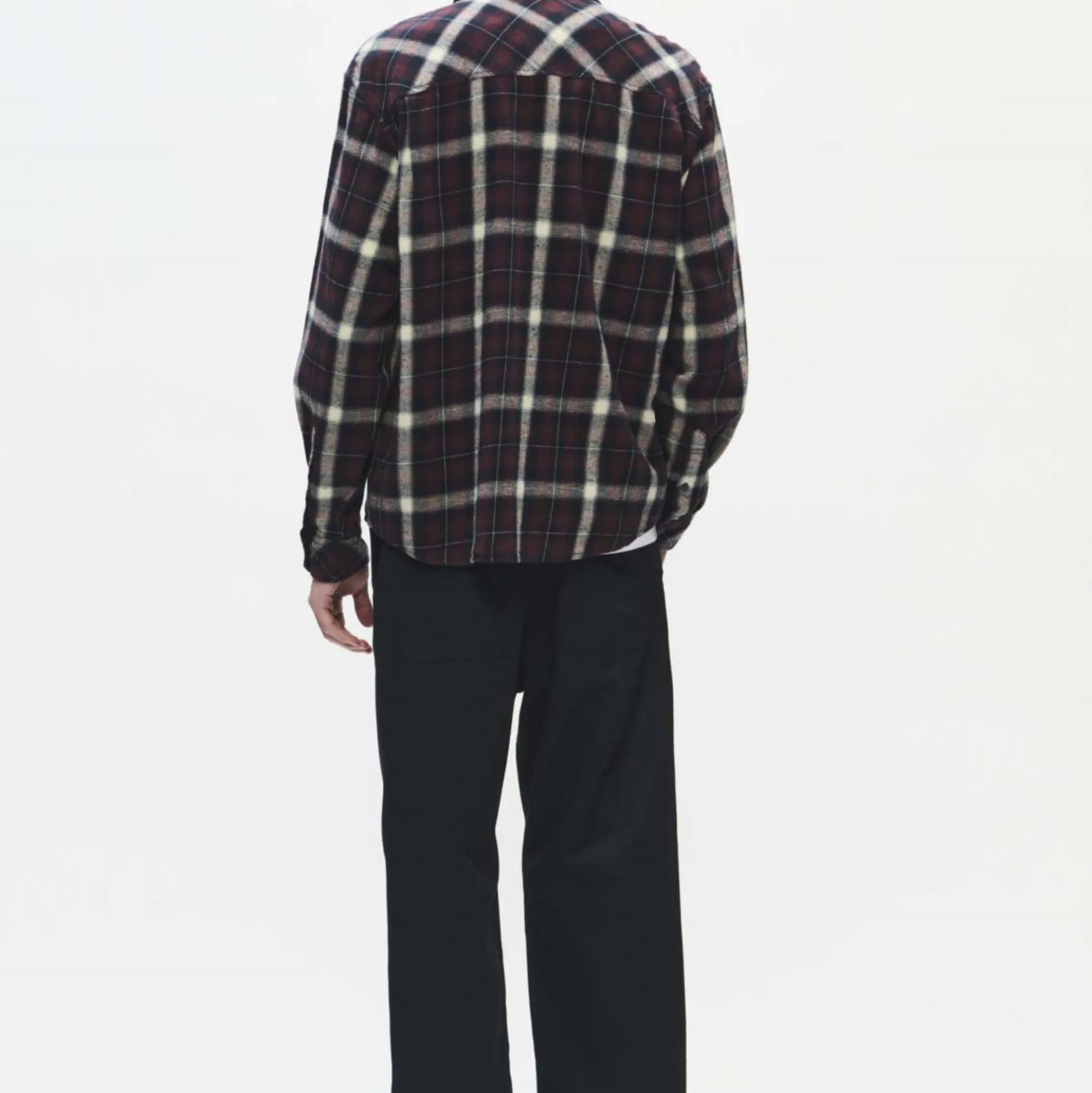 WWCooper shirt, decadent chocolate check