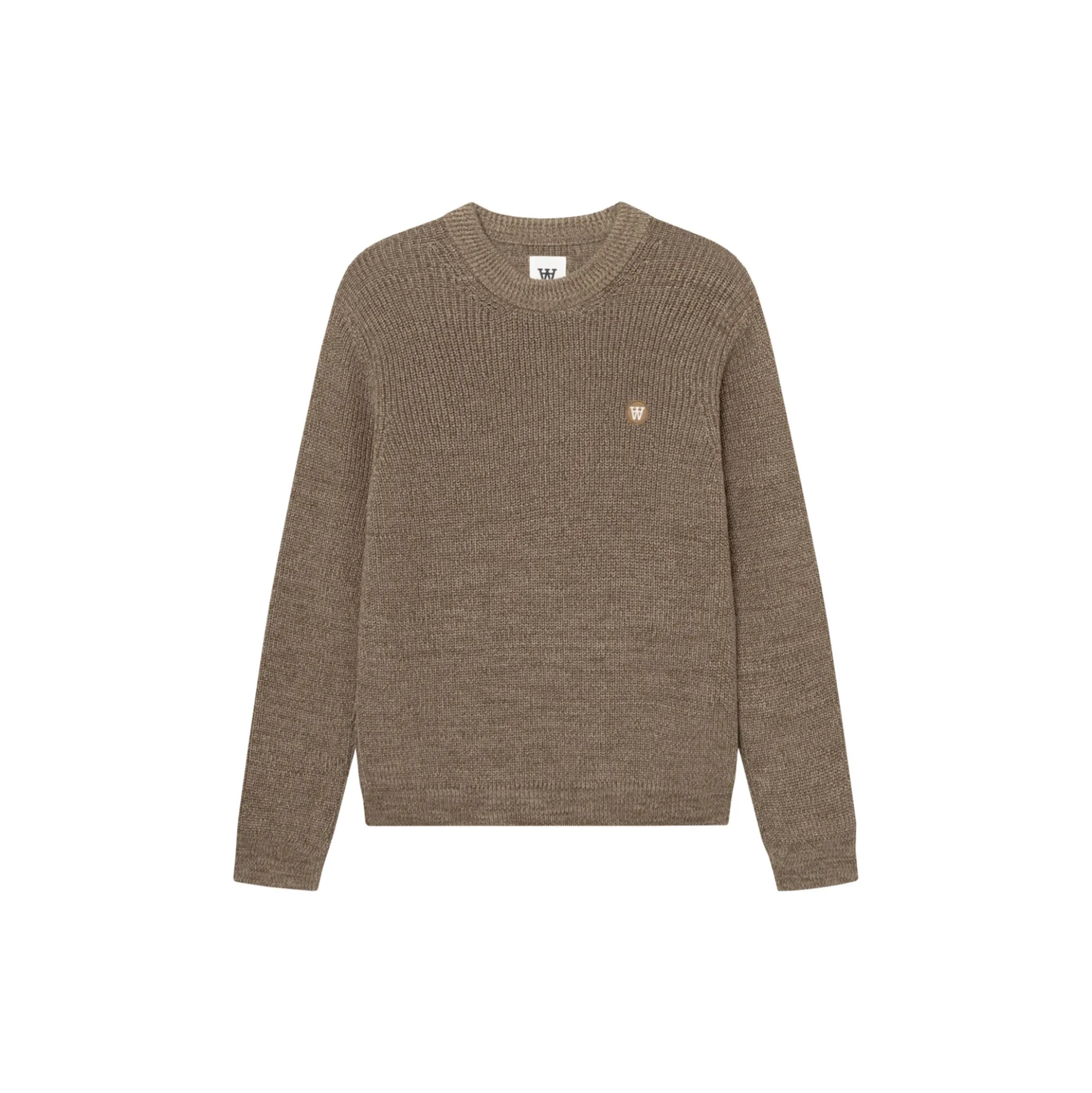 WWHalum crew neck, desert palm melange
