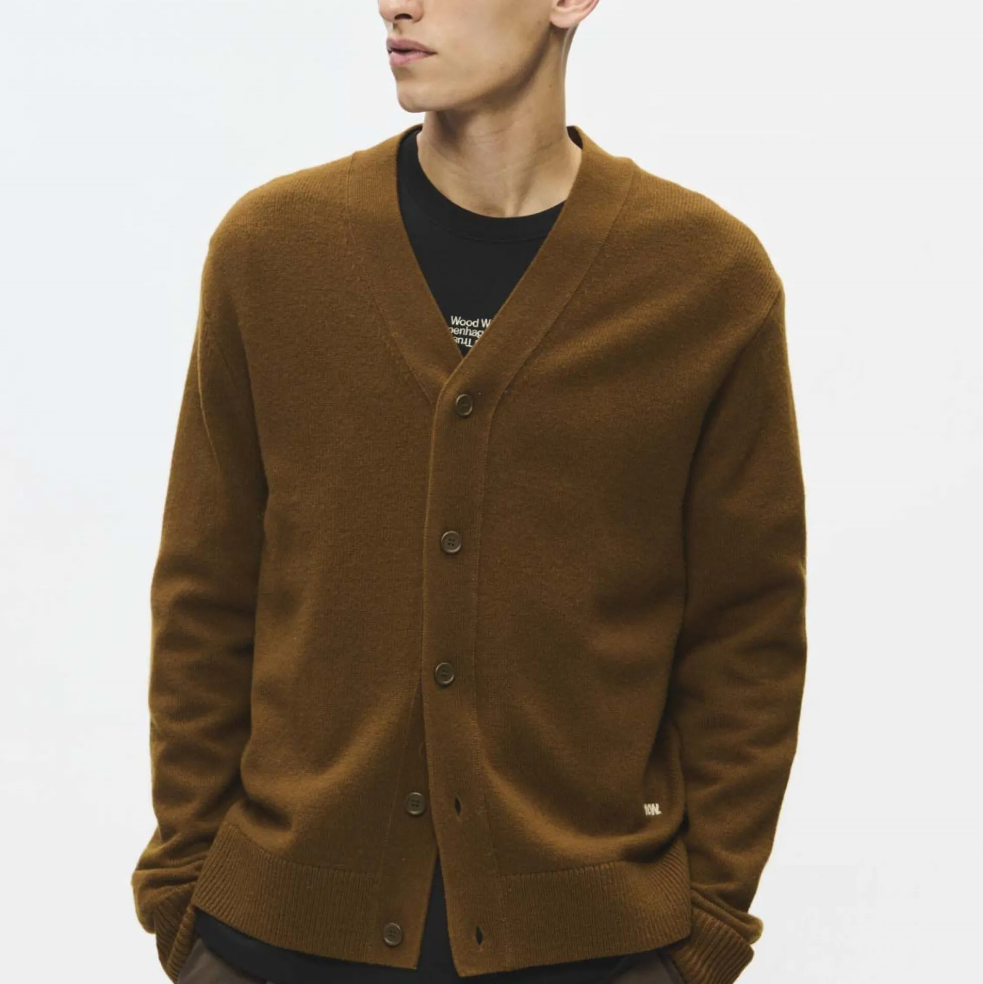 WWlogo cardigan, desert palm