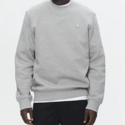 WWTye Sweatshirt, light melange grey