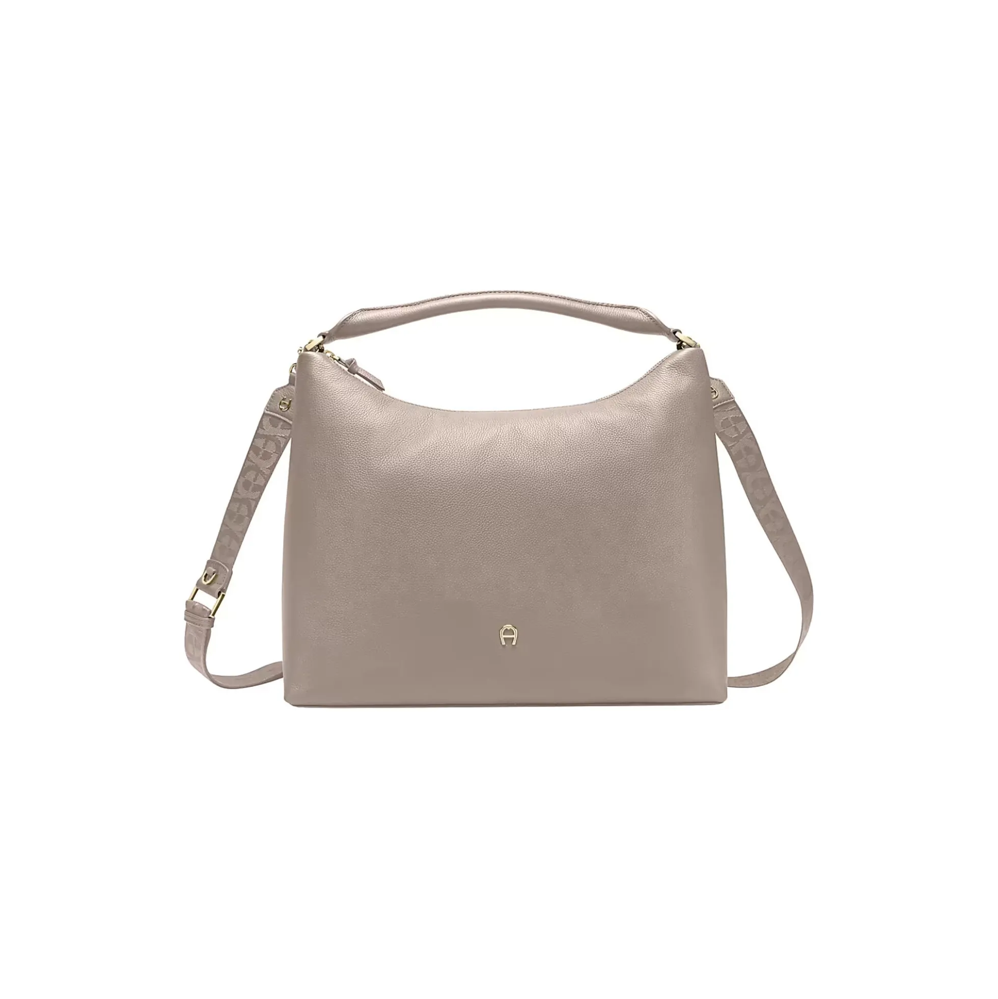 Zita Hobo Bag M, taupe