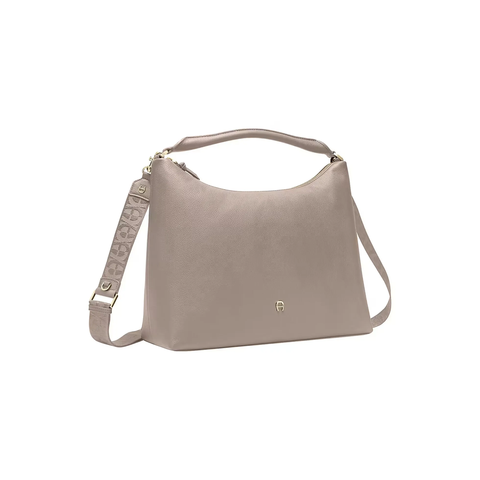 Zita Hobo Bag M, taupe